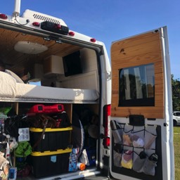 Crystal Van Build - Garage