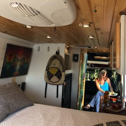 Crystal Van Build - Interior 